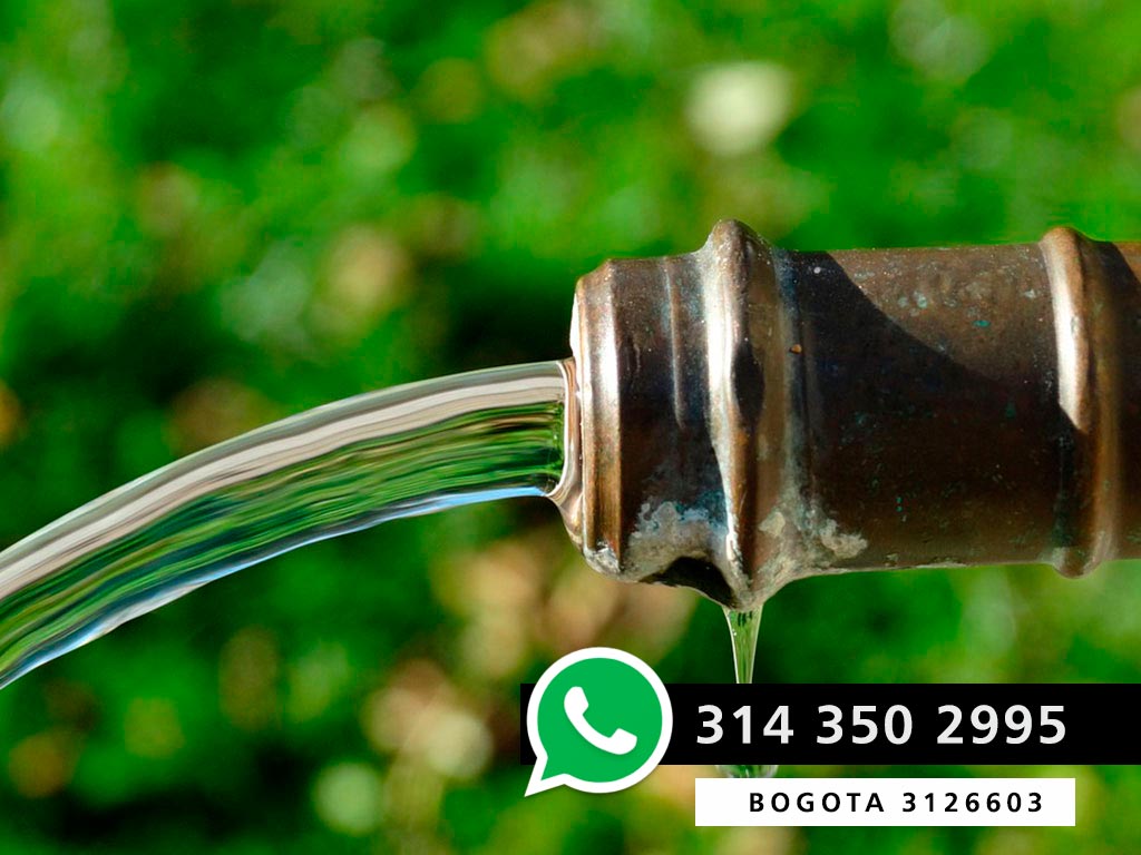 Aumento de presión de agua potable en Bogotá